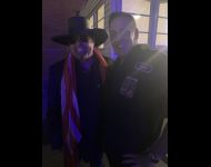 David Wade with Eddie Montgomery of Montgomery Gentry who recorded 'Higher'