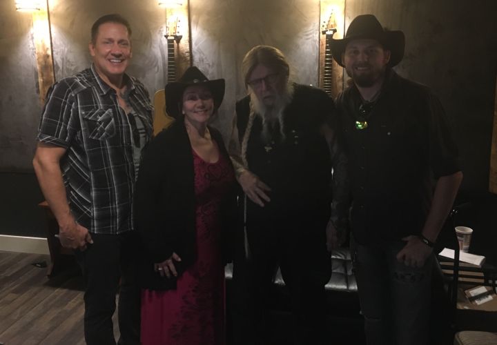 In the studio with Kimberly Coe, David Allan Coe, and CJ Garton